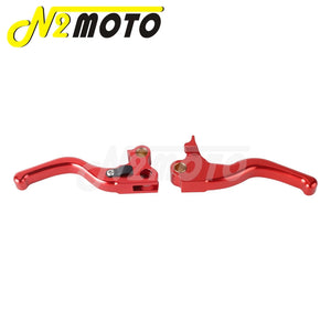 Leviers de frein et d'embrayage courts noirs pour Harley Touring - vue 16