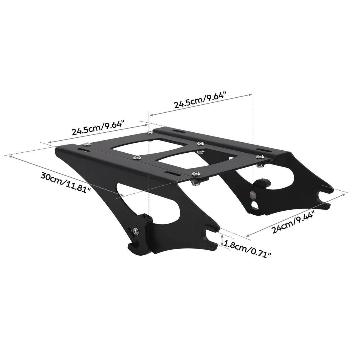 Porte-bagages de montage pour Harley-Davidson Touring Road Glide, Road King et Electra Glide - vue 3