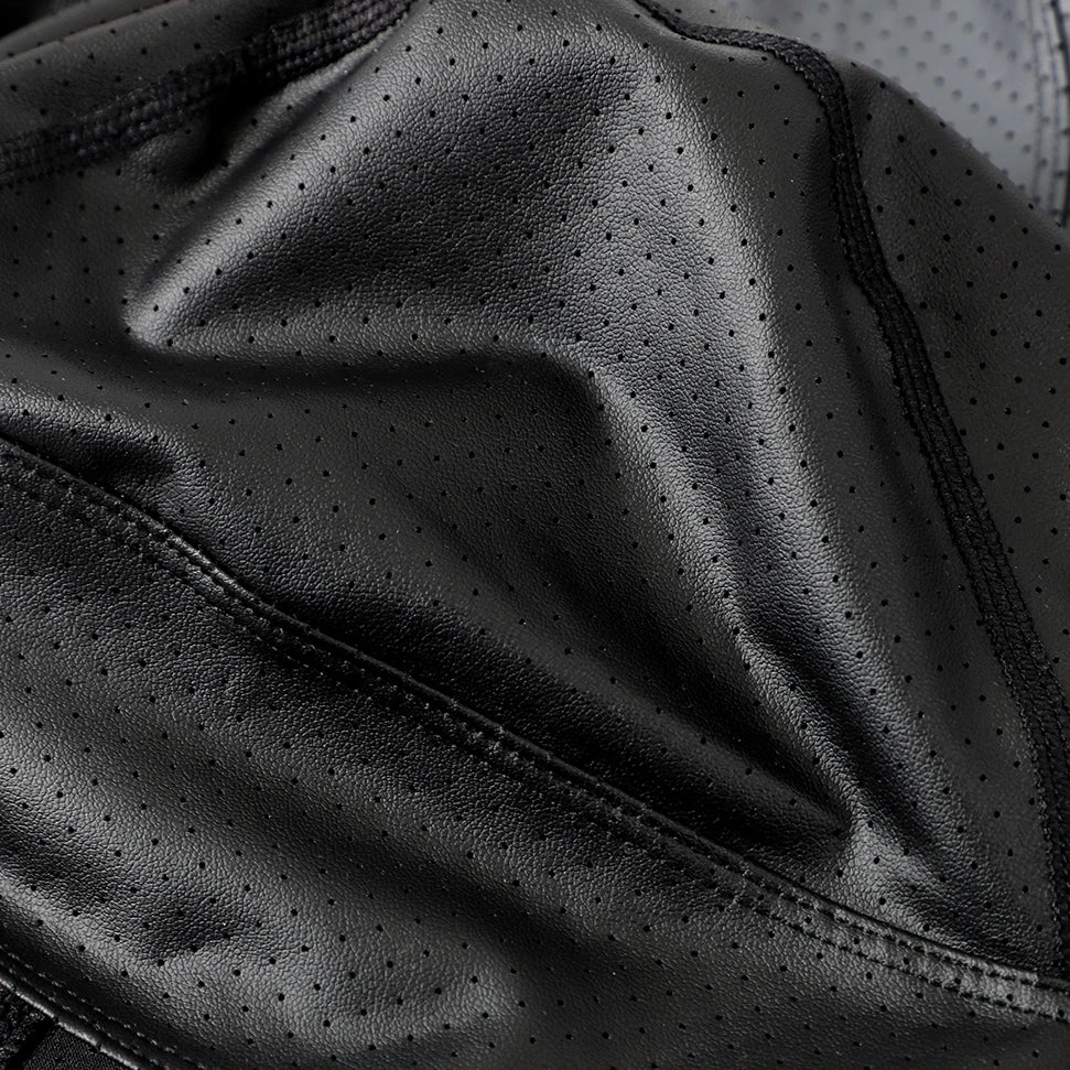 Durag headwrap noir perforé pour homme - vue 5
