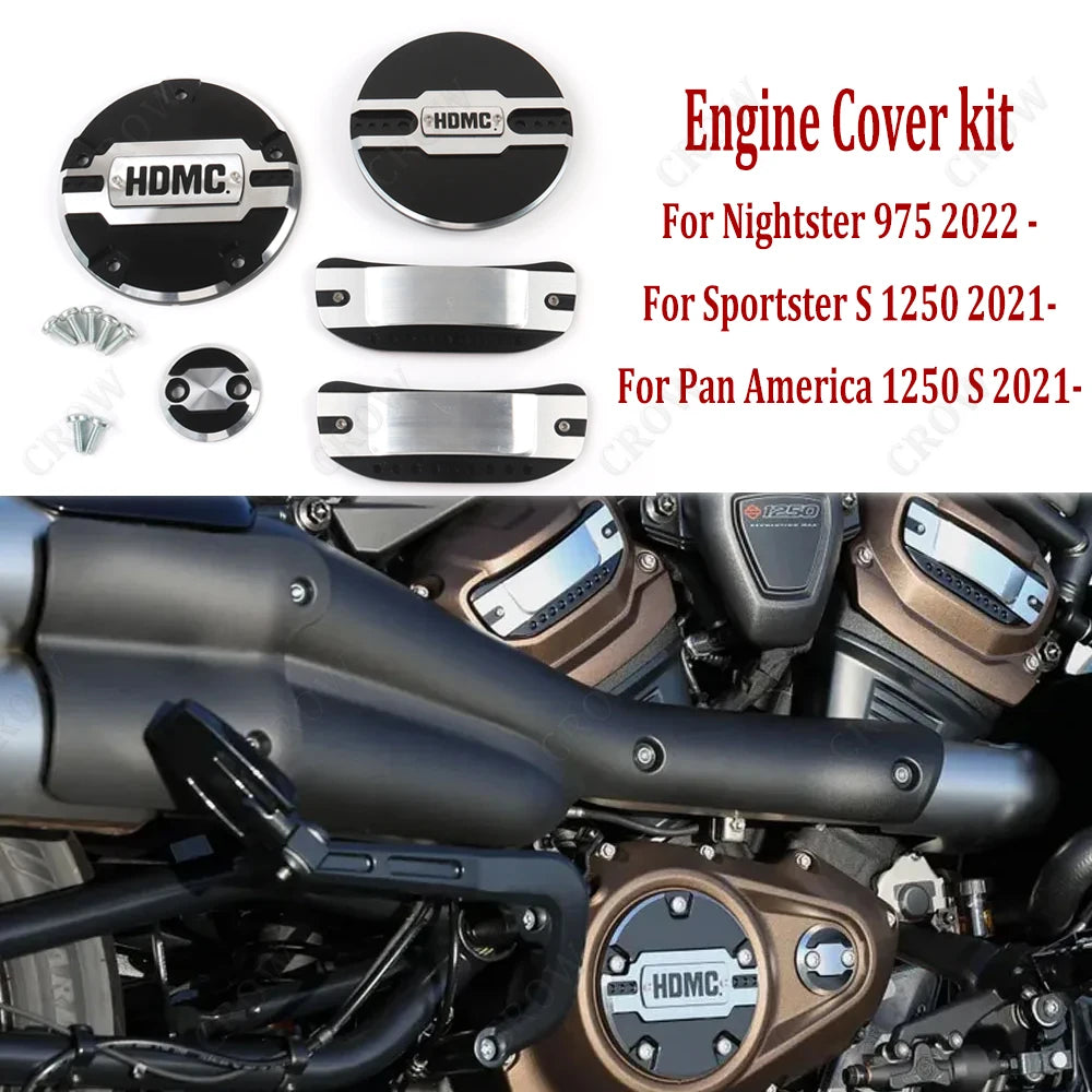 Cache de Protection Alternateur (Engine Protection Plug) Aluminium - Harley-Davidson Nightster 975, Sportster S, Pan America 1250 – photo 1/9