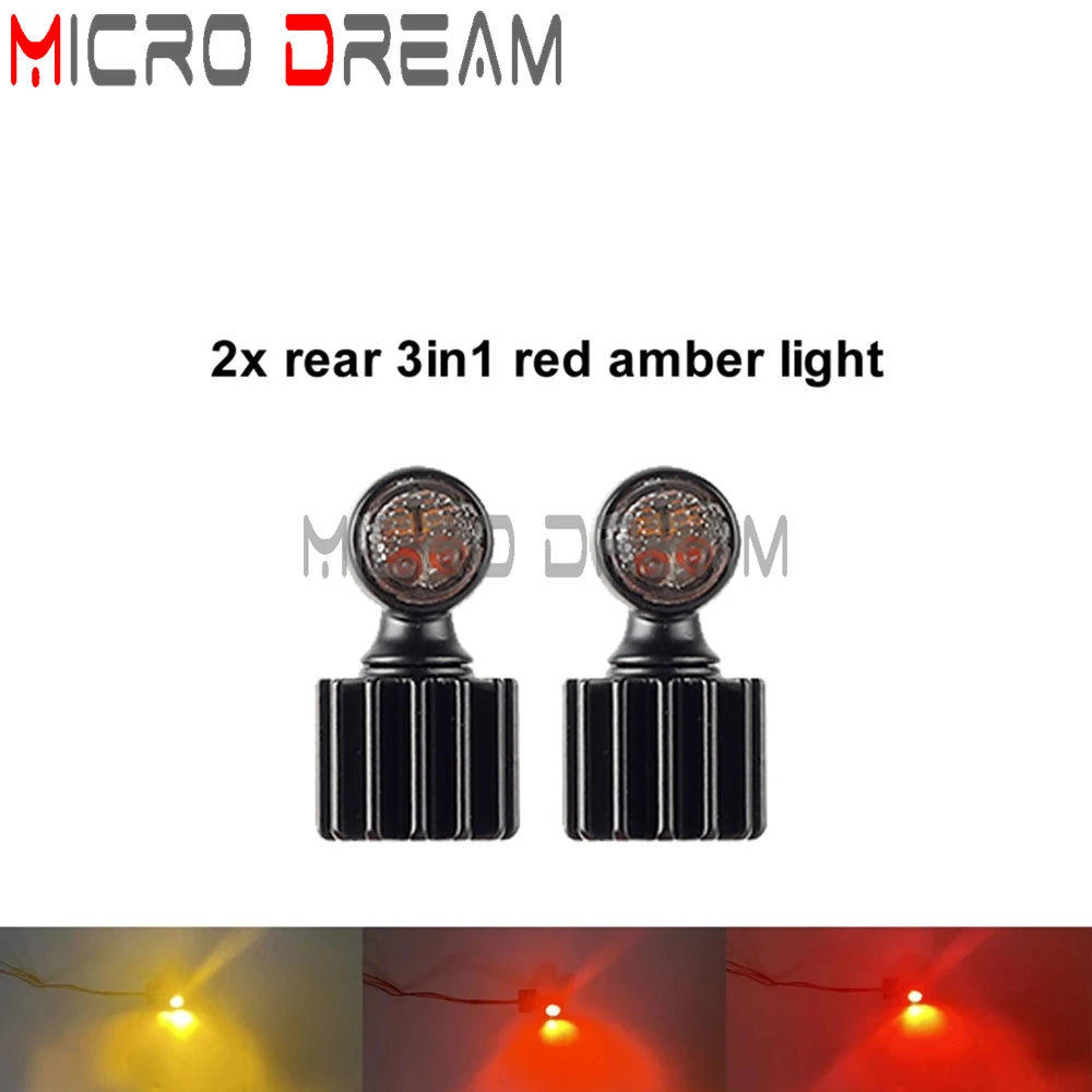 Mini clignotants LED 3 en 1 pour Harley Dyna Sportster - vue 6