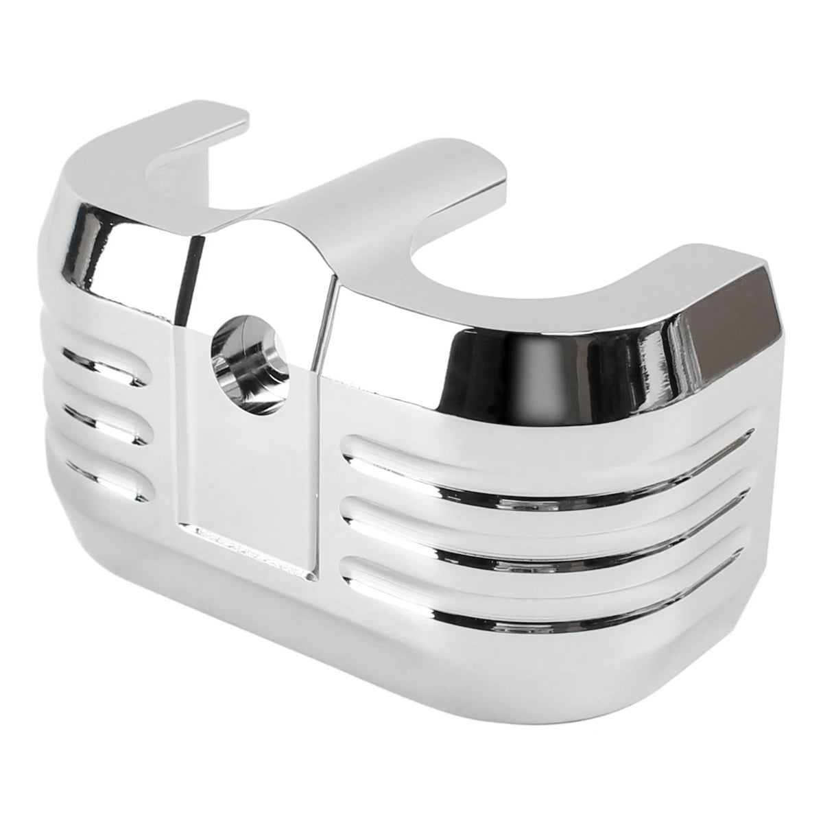 Cache de bobine à ailettes pour Harley Softail - vue 3