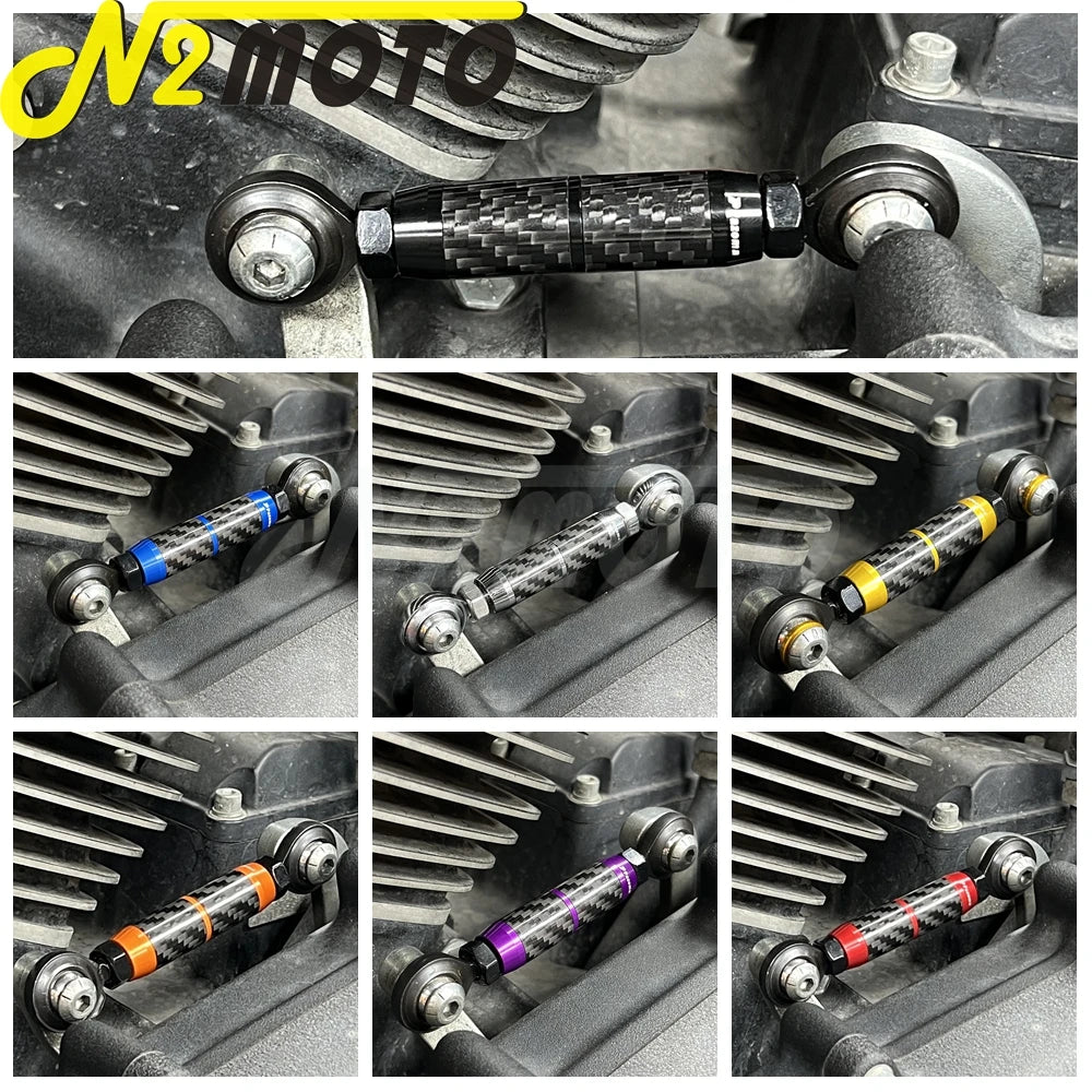 Tige de sélecteur en fibre de carbone pour Harley Dyna - vue 6