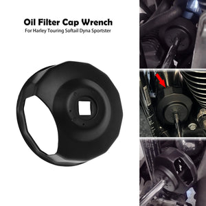 Clé de filtre à huile pour Harley Touring Softail Dyna Sportster - vue 1