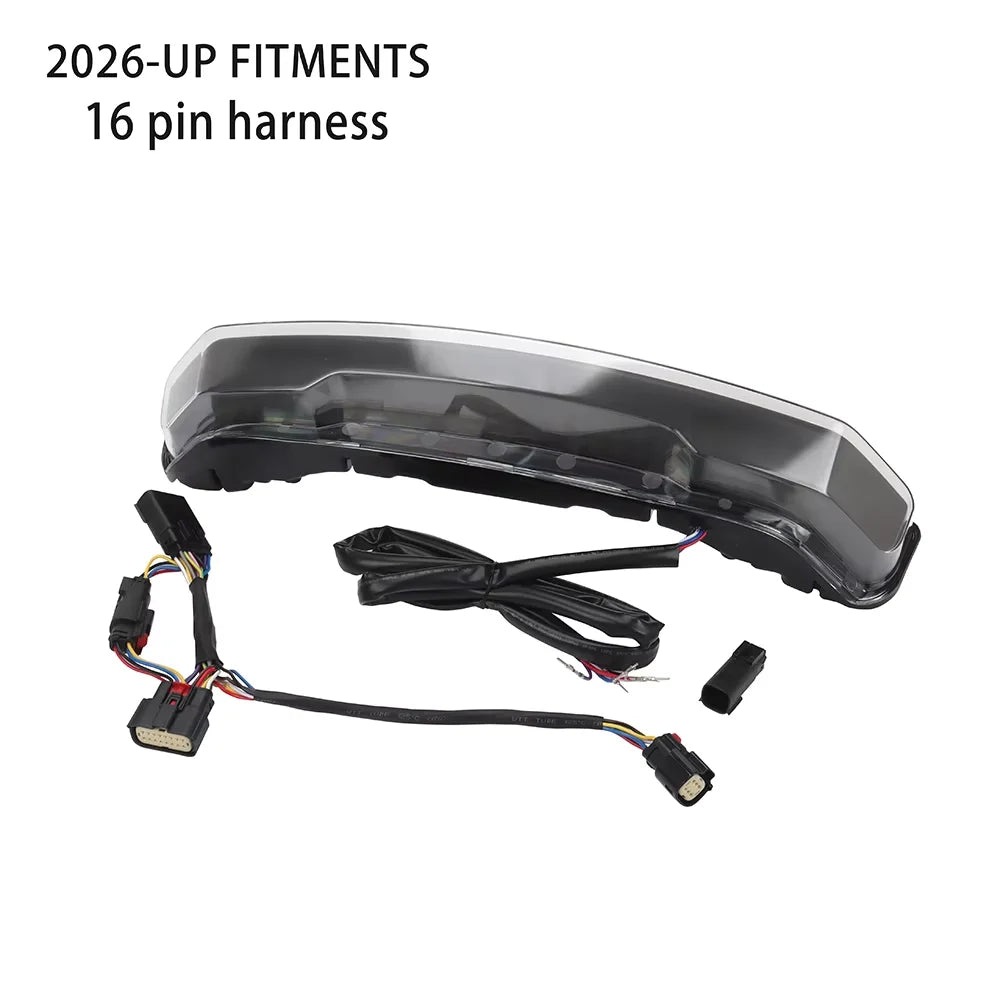 Feu arrière LED de Tour-Pak pour Harley Street Glide Road Glide - vue 8