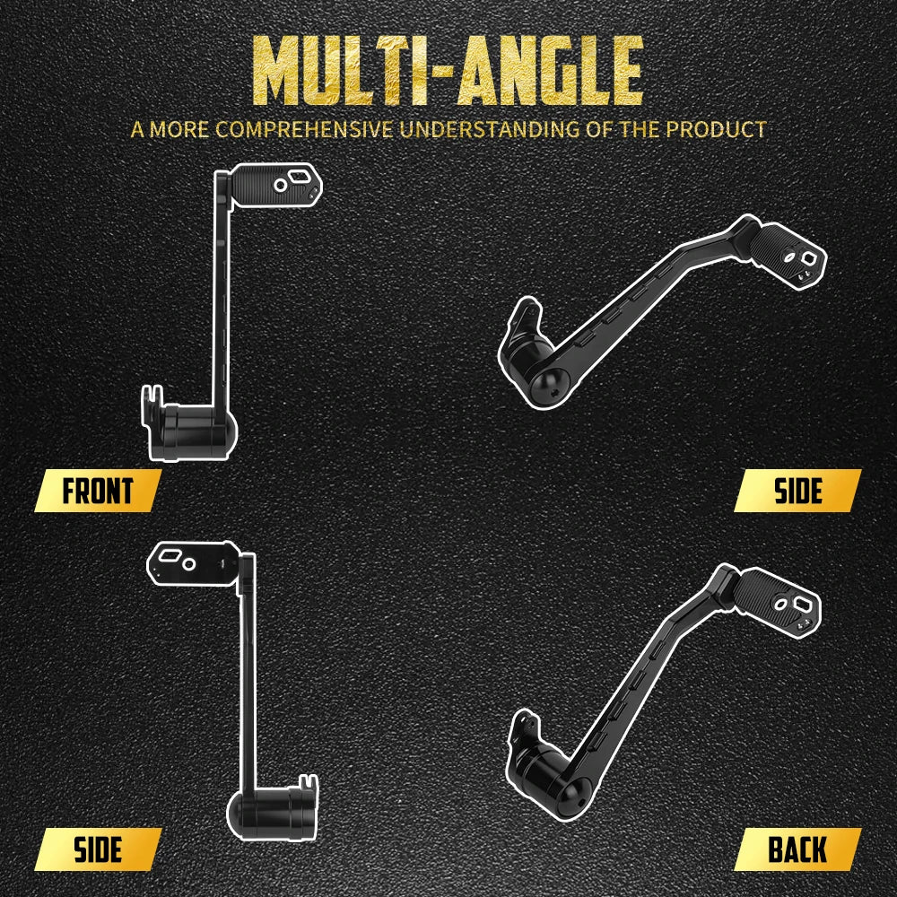 Levier de frein arrière (brake arm) en aluminium - Harley Touring Road King, Street Glide, Electra Glide, Ultra Limited, Trike 2008-2025 – photo 2/14