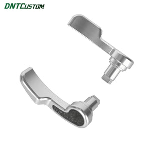 Kit de loquets de sacoches en aluminium CNC et fibre de carbone pour Harley Touring - vue 7