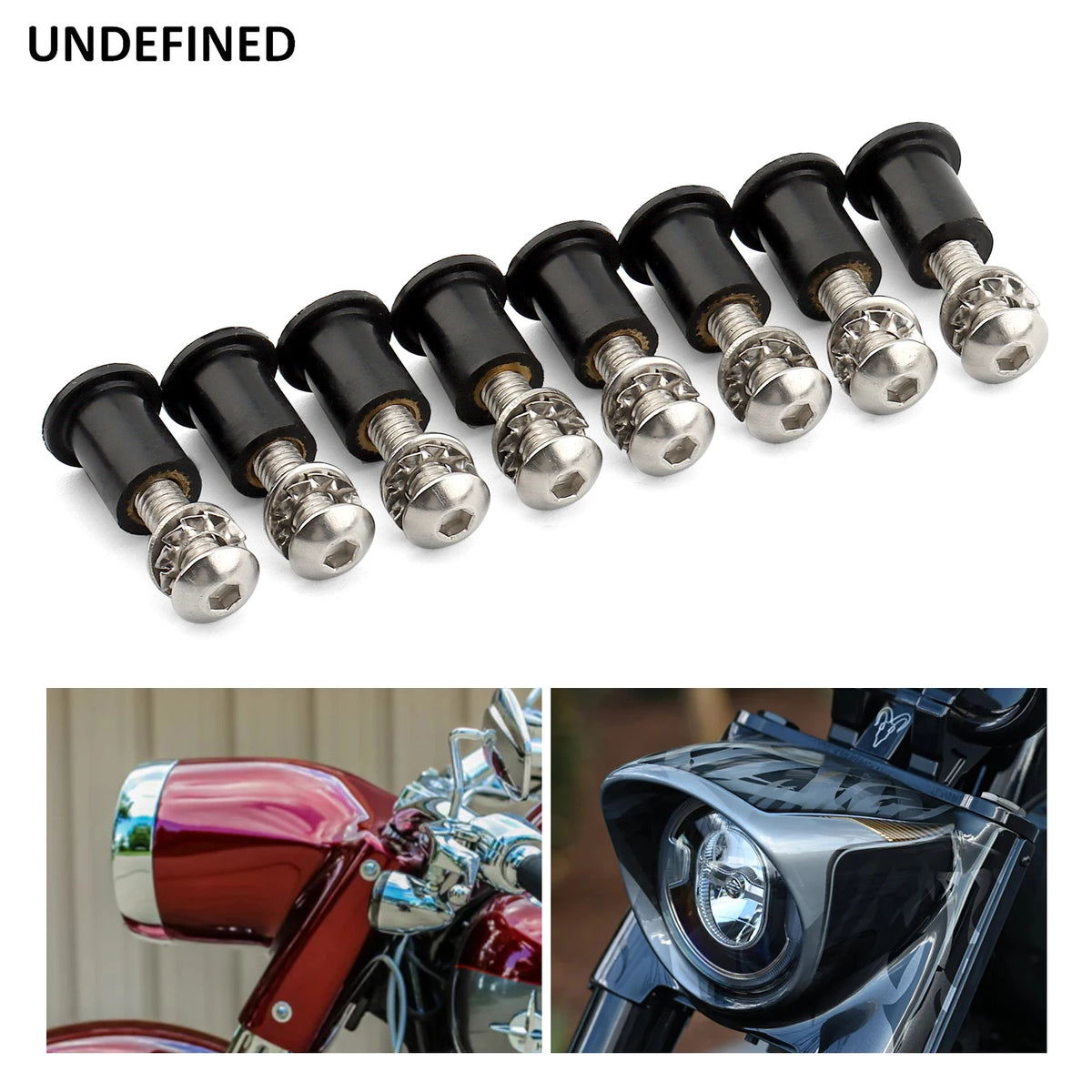 Kit vis de nacelle de phare pour Harley Touring - vue 4