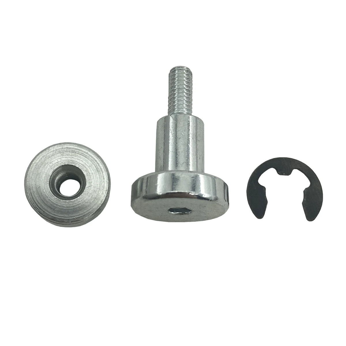 Boulon de fixation de selle argenté pour moto Harley - vue 6