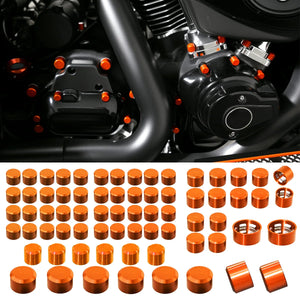 Caches de vis aluminium pour Harley Road Glide et Street Glide - vue 8