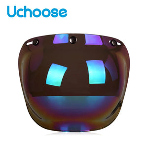 Visière bulle fumée relevable pour casque de moto - vue 20