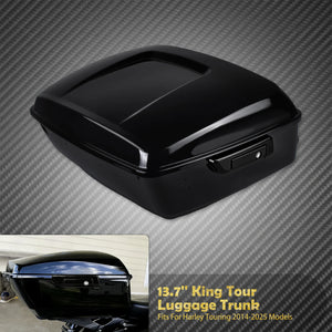 Top Case King Tour Trunk 13,7" avec Doublure Moquette - Harley-Davidson Touring CVO 2014-2025 – photo 8/8