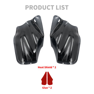 Déflecteur thermique réfléchissant pour selle Harley-Davidson Sportster - vue 5