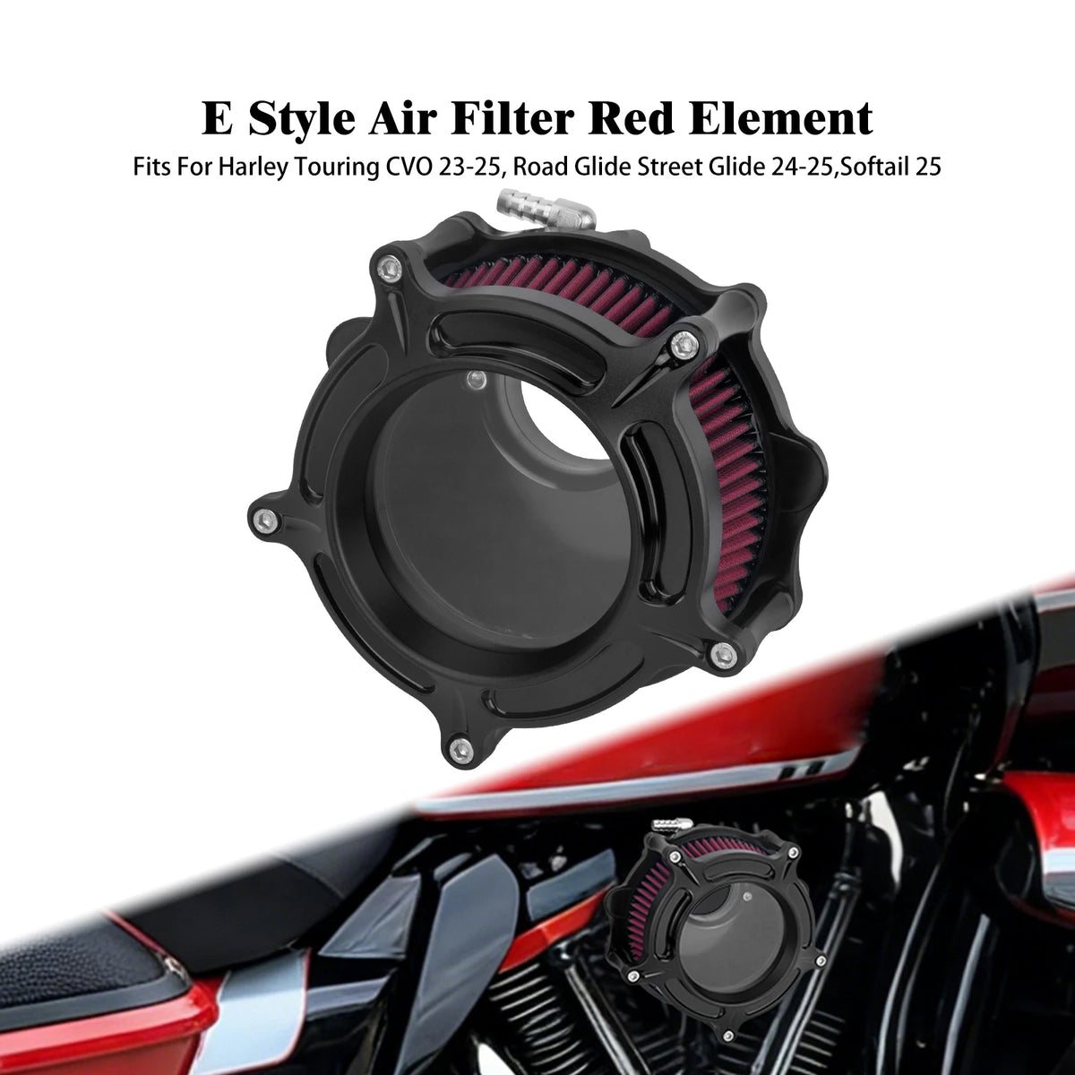 Filtre à Air Sport (Air Cleaner) - Harley-Davidson Touring CVO/Road Glide/Street Glide 2023-2025 & Softail 2025 – photo 20/20