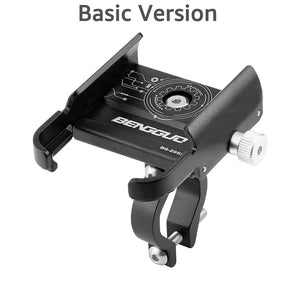 Support téléphone moto/vélo rotatif 360° pour smartphones 4,7 à 7 pouces – fixation guidon aluminium - vue 9