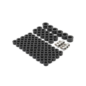 Kit de 66 caches de vis en aluminium pour Harley - vue 2
