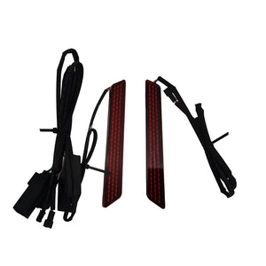 Caches de loquets de sacoches lumineux LED rouge (81 LED) pour Harley Touring 2014-2022 - vue 6
