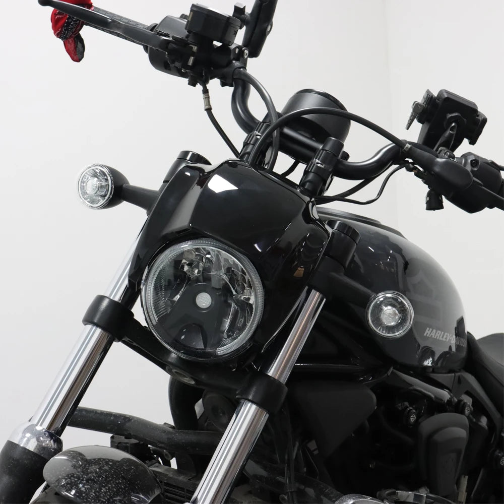 Cache de Phare (Lamp Mask) - Harley-Davidson Nightster 975 2022-2023 – photo 3/7