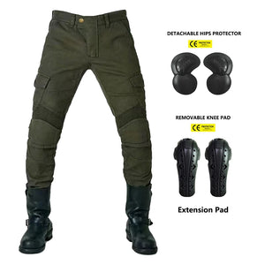 Pantalon Moto Homme Noir Protections Amovibles Toutes Saisons - vue 7