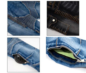 Pantalon Moto Renforcé 4 Genouillères Homme - vue 5