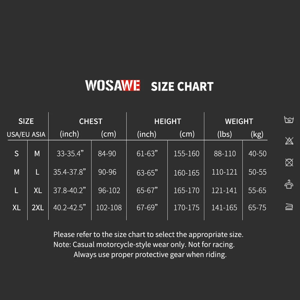 Veste moto femme WOSAWE en mesh respirant coupe ajustée - vue 6