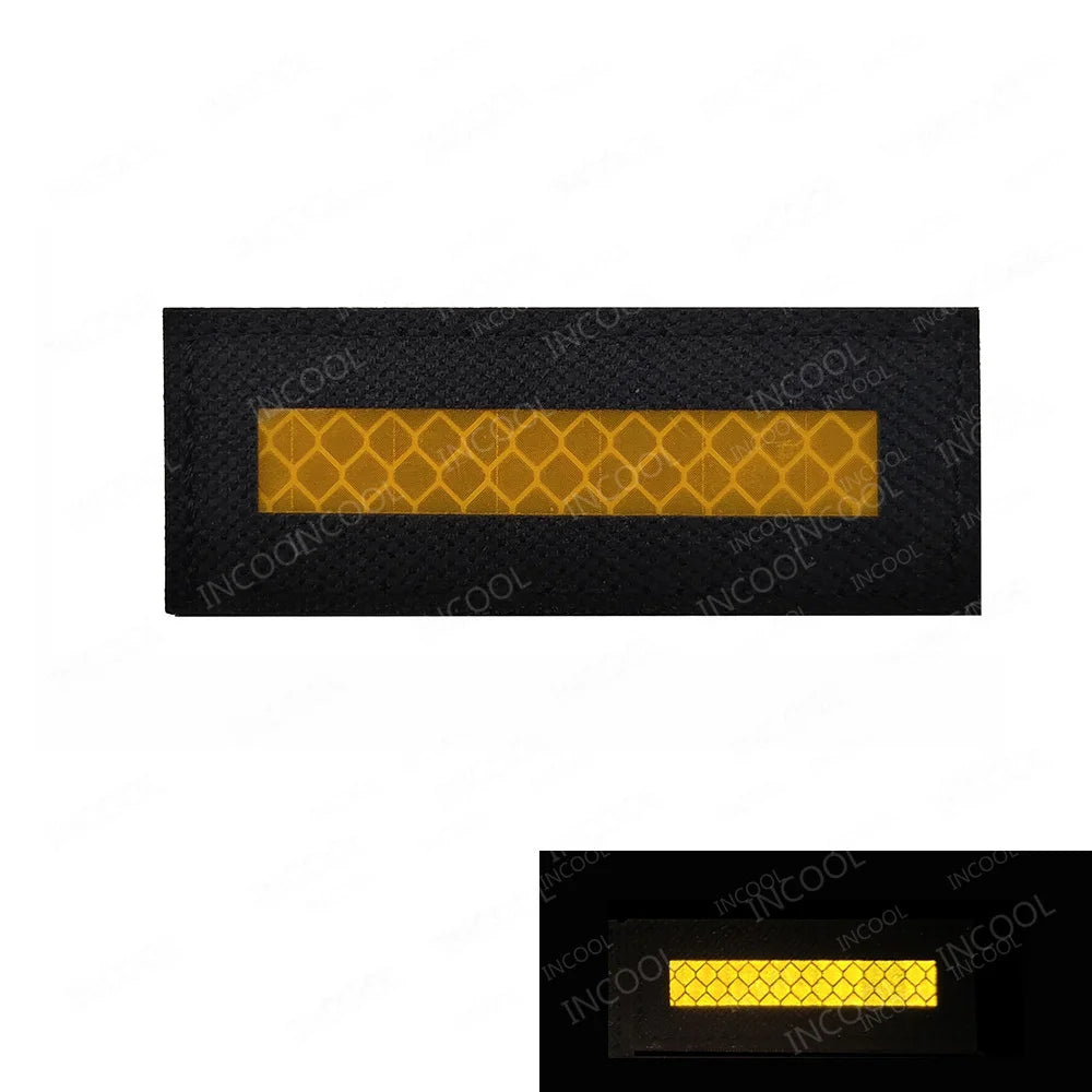 Bande chevron réfléchissante velcro pour blouson de moto - vue 42