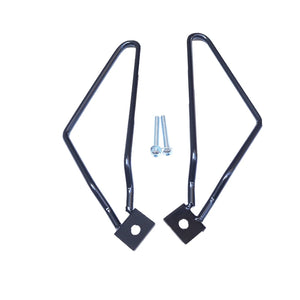 Support de Sacoches en Acier Inoxydable pour Harley Sportster/Dyna et Suzuki M109R - vue 1