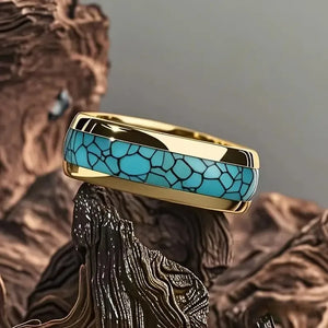 Bague en acier inoxydable tête de mort et rose - vue 22