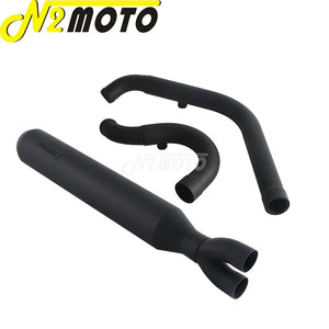 Ligne d'échappement 2-en-1 pour Harley Softail Low Rider ST - vue 3