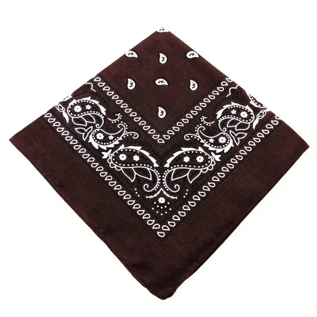 Bandana biker imprimé foulard tête et poignet - vue 17
