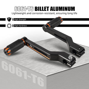 Leviers de sélecteur courts NICECNC pour Harley Street Glide, Road King et Road Glide – photo 3/9