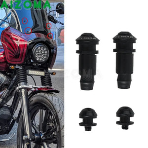 Kit d'entretoises anti-turbulence pour pare-brise - Harley Softail Low Rider S, Street Bob – photo 3/16