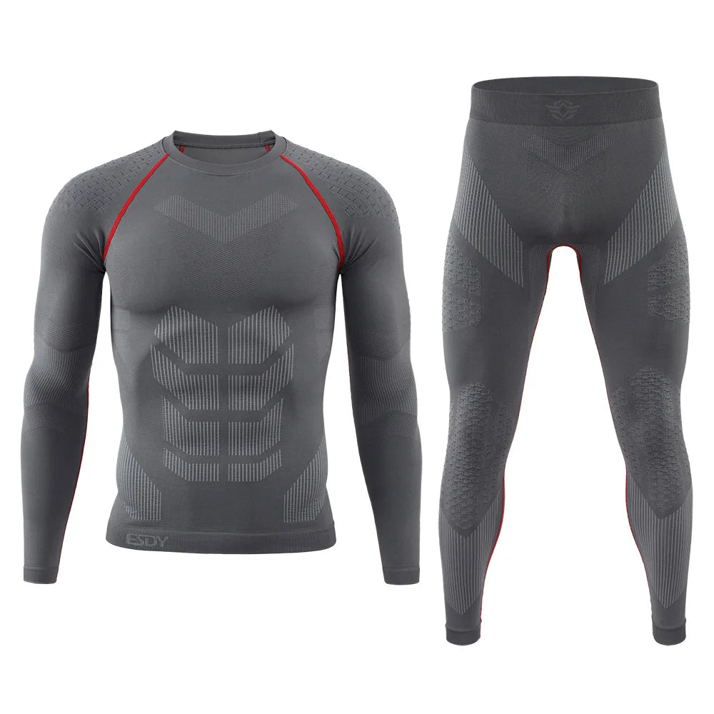 Sous-vêtement thermique homme sans couture - Legging technique hiver - vue 3