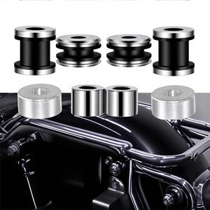 Kit de fixation pour dossier sissy-bar et porte-bagages amovible, Harley Touring - vue 2