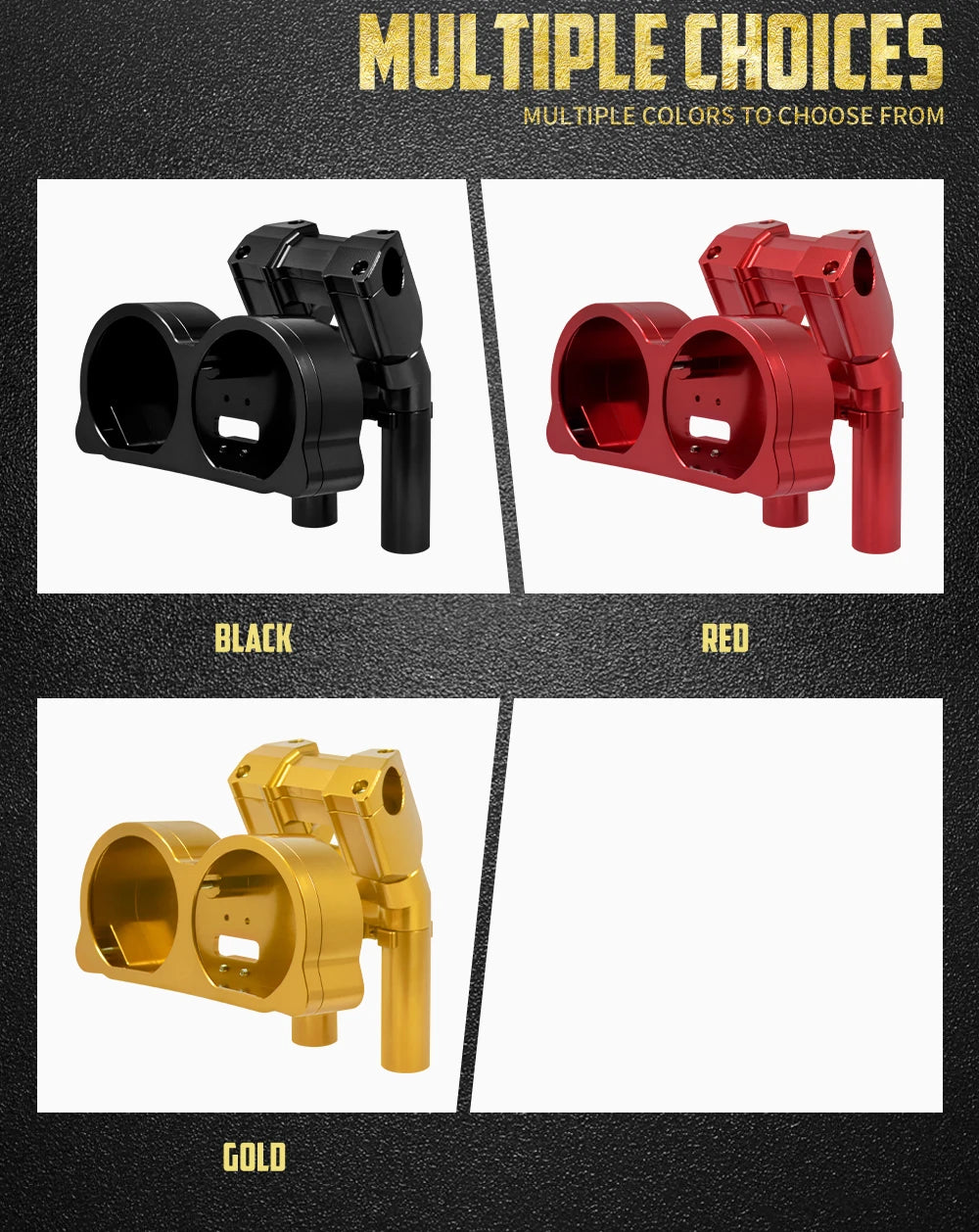 Risers de Guidon avec Support d'Instruments - Harley-Davidson Touring Road Glide 2015-2024 – photo 2/9