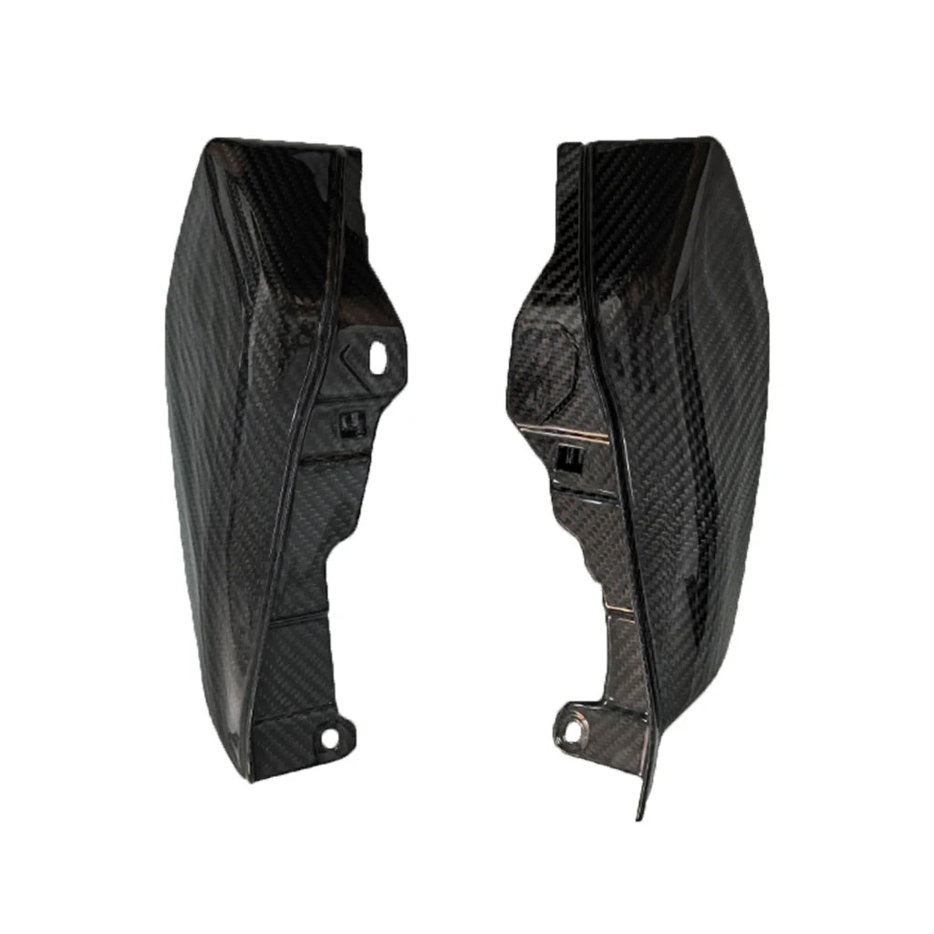 Garde-boue en carbone sec sergé brillant pour Harley-Davidson Touring Road Glide - vue 7