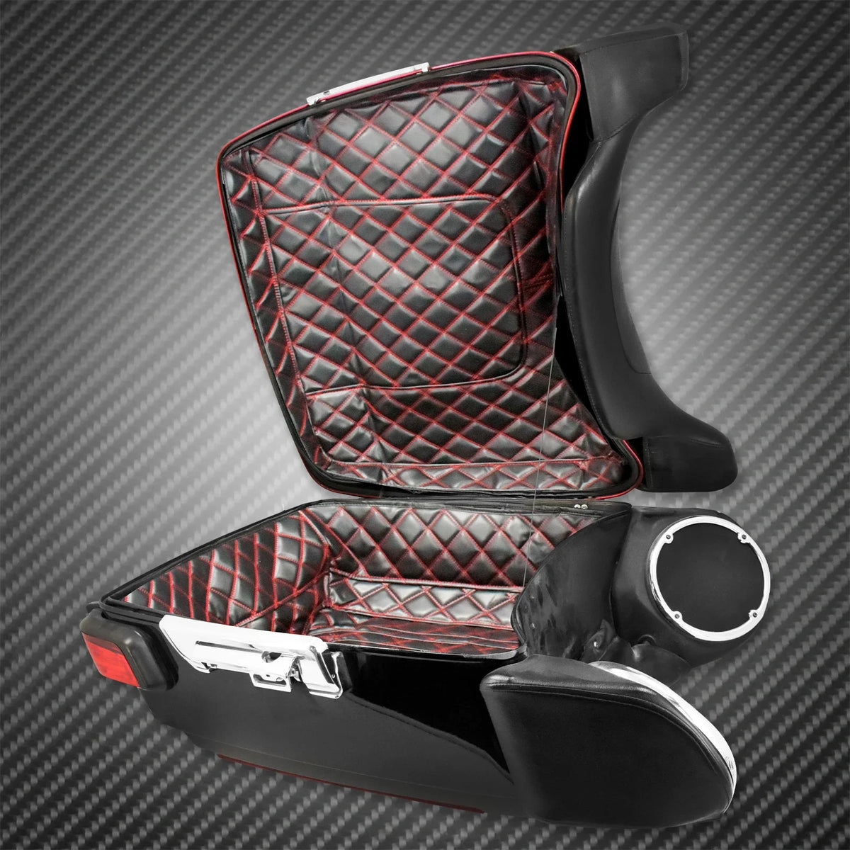 Tapis de Coffre en Cuir PU pour Top Case - Harley-Davidson Touring 2014 et plus – photo 5/8