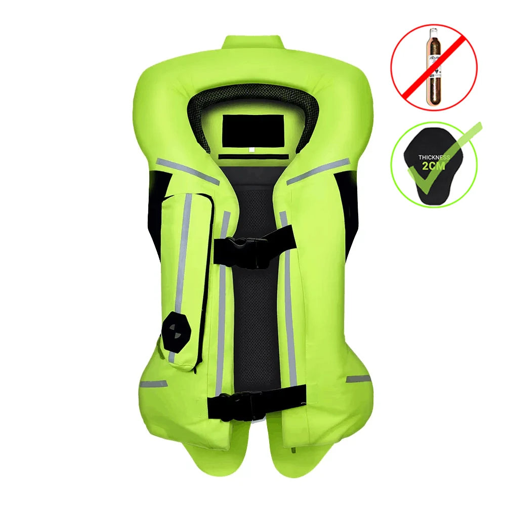 Gilet airbag moto racing - vue de face - vue 12