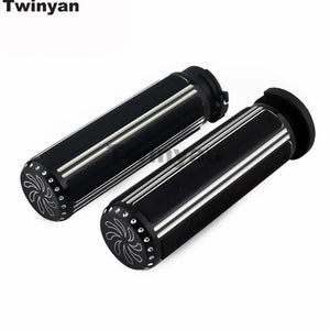 Poignées de guidon pour Harley Sportster, Dyna, Softail et Touring - vue 9