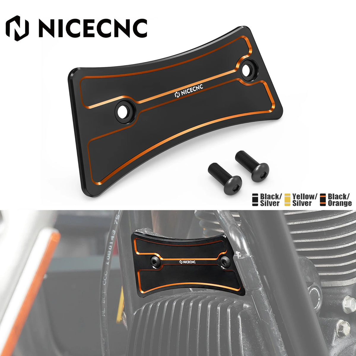Cache de Renfort de Cadre (Crossbrace Cover) Aluminium - Harley-Davidson Street Glide, Road King, Road Glide 2017-2023 – photo 1/9