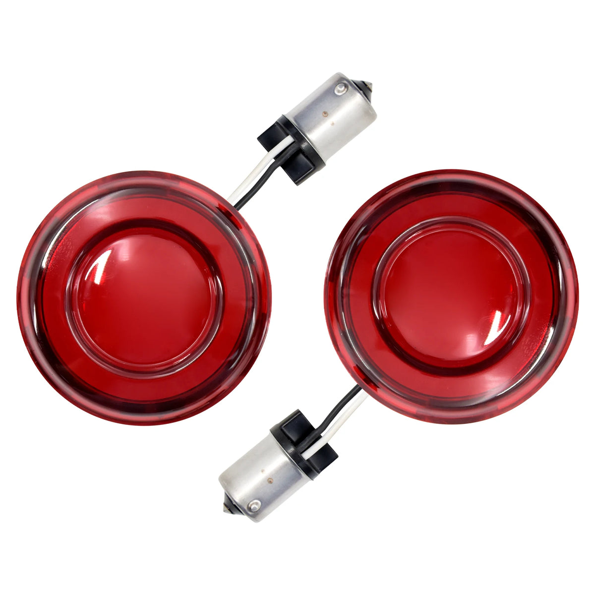 Clignotant LED rond style bullet pour moto Harley-Davidson - vue 4