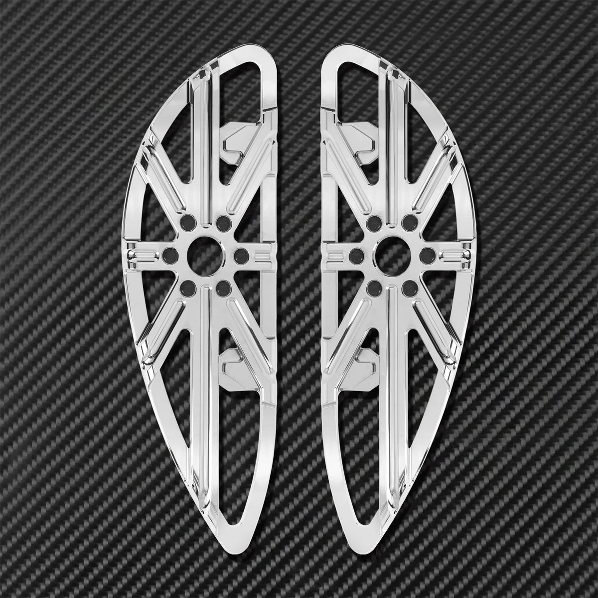 Repose-Pieds Avant Conducteur CNC (Floorboard) - Harley-Davidson Dyna, Touring & Softail – photo 6/8
