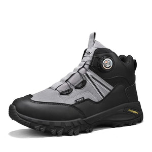 Bottines motard cuir - vue 9