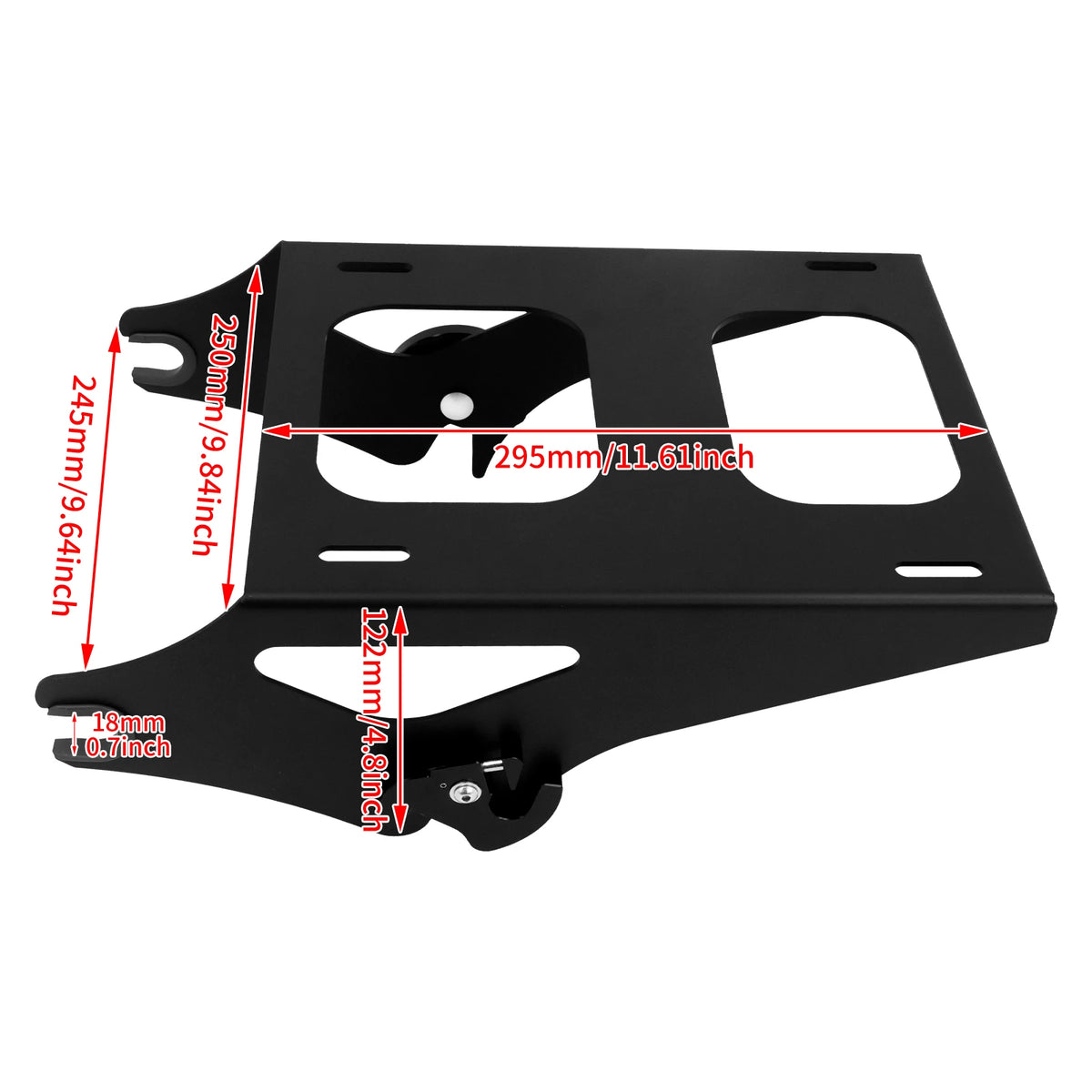 Porte-Bagages Détachable pour Tour-Pak (Two-Up Rack) - Harley-Davidson Touring 2014-2025 – photo 6/6
