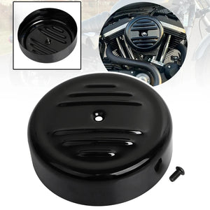 Couvercle de filtre à air 7 pouces noir pour Harley Touring Softail Dyna - vue 1
