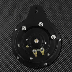 Cache-klaxon CNC noir et chromé pour Harley Big Twin et Sportster - vue 4