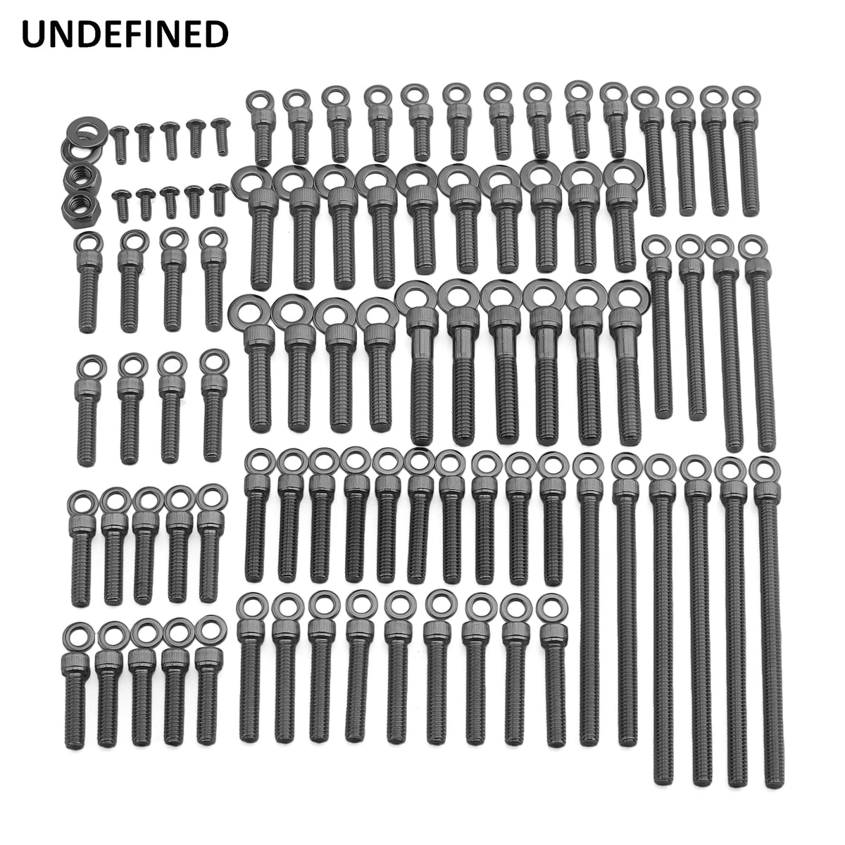 Kit visserie moteur et transmission inox pour Harley Touring Softail Dyna - vue 4