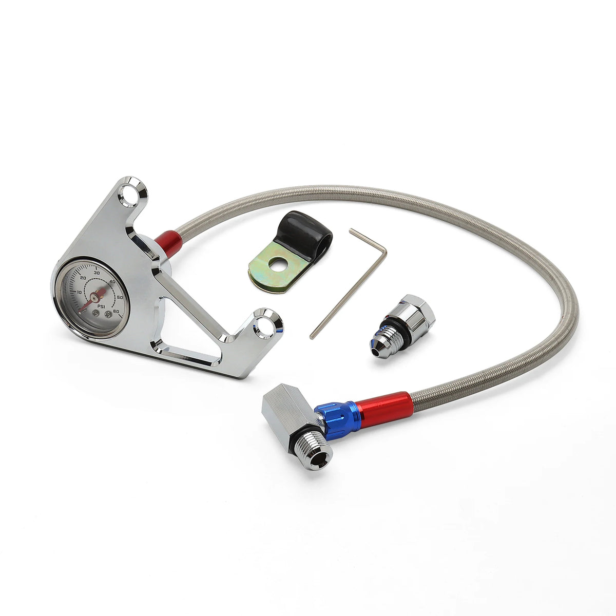 Kit manomètre de pression d'huile pour Harley Twin Cam - vue 3