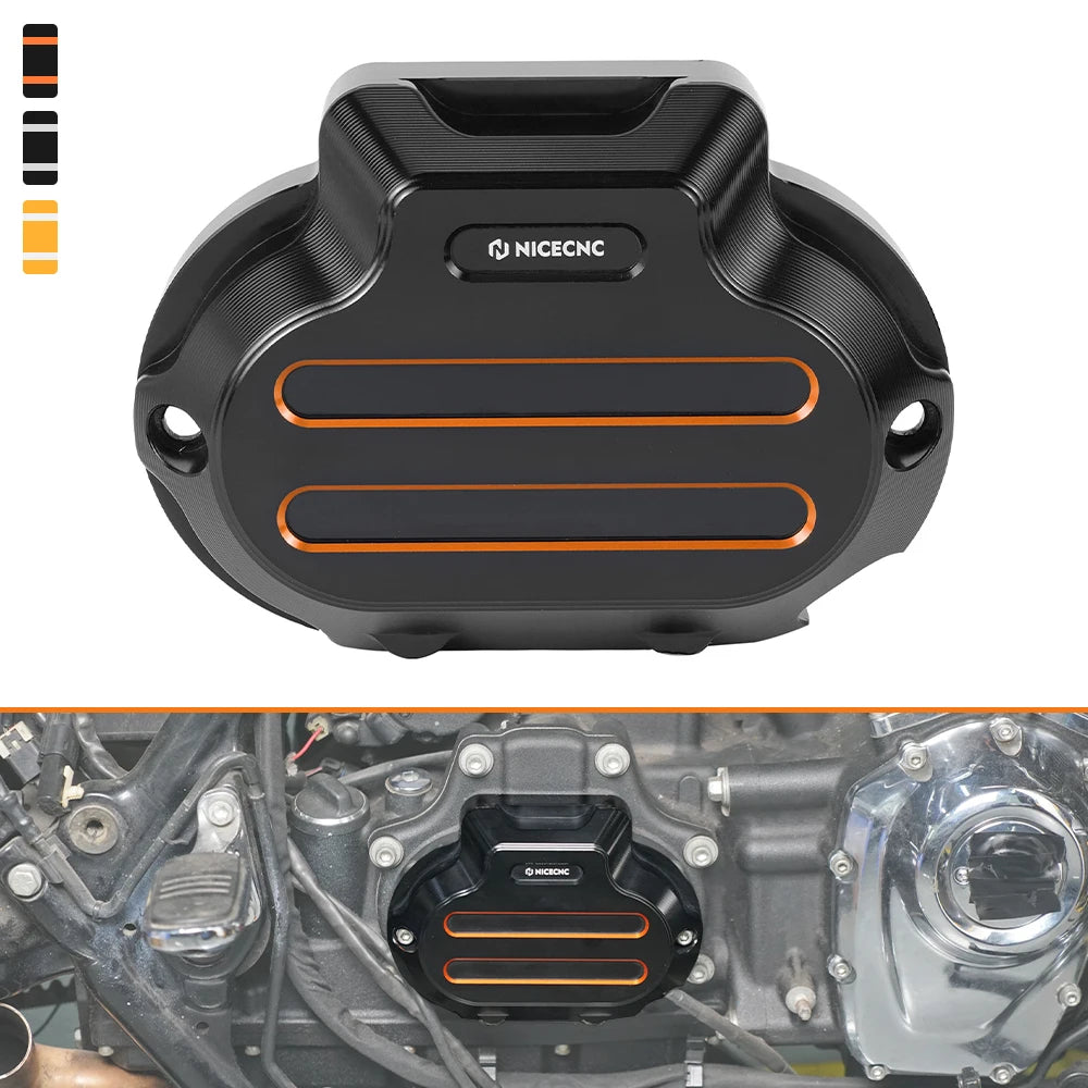 Couvercle latéral de boîte pour Harley Touring 2017-2020 - vue 1
