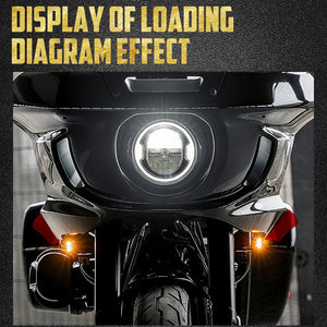 Déflecteurs d'Air Latéraux pour Carénage Phare - Harley-Davidson Softail Low Rider ST 2022 et plus récent – photo 2/11